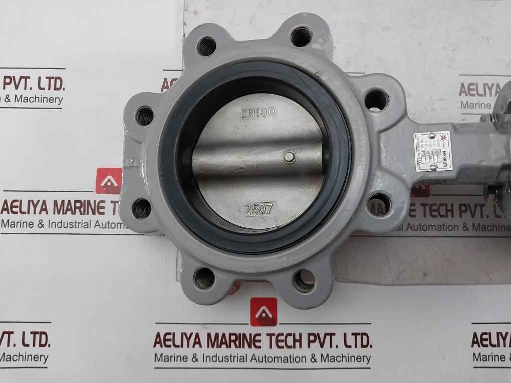 Hkc Hq-0083500100 Electric Part Turn Actuator Flanged W/butterfly Valve