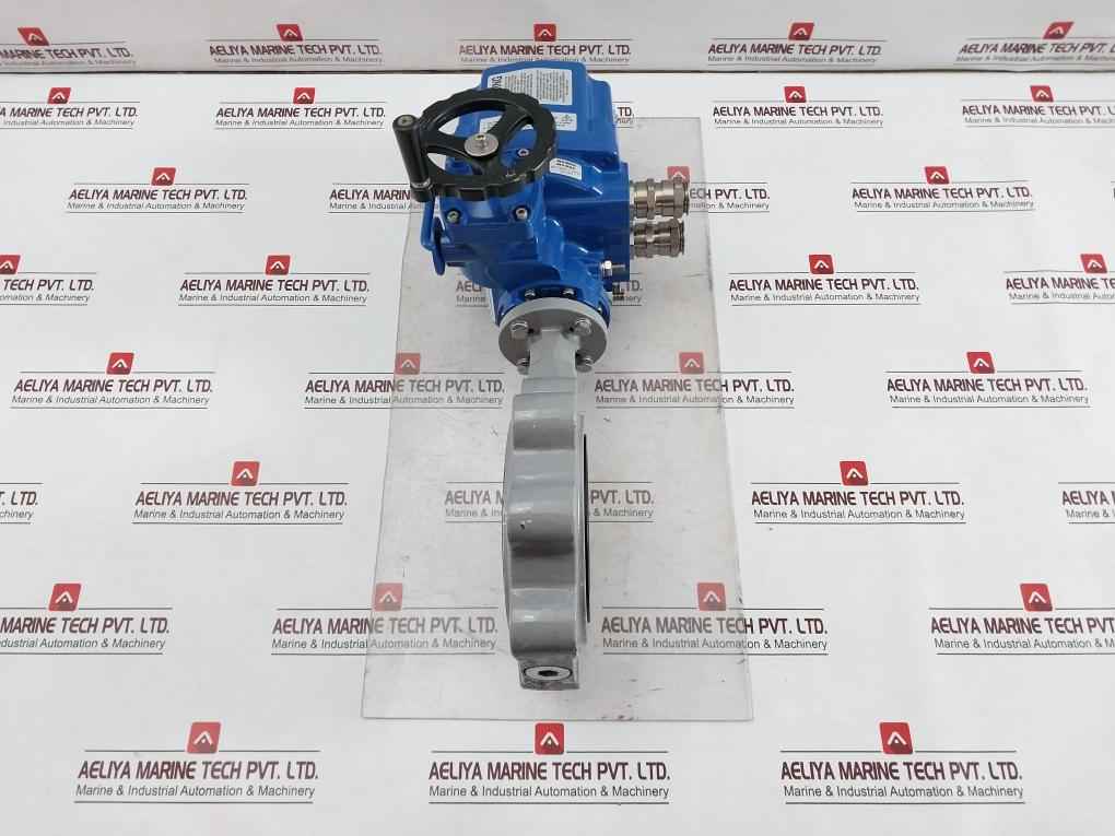 Hkc Hq-0083500100 Electric Part Turn Actuator Flanged W/butterfly Valve