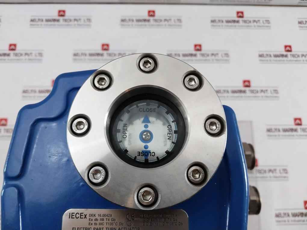 Hkc Hq-0083500100 Electric Part Turn Actuator Flanged W/butterfly Valve