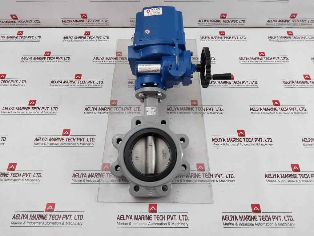 Hkc Hq-0083500100 Electric Part Turn Actuator Flanged W/butterfly Valve