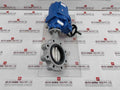 Hkc Hq-0083500100 Electric Part Turn Actuator Flanged W/butterfly Valve