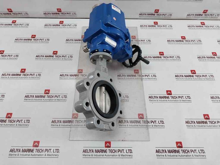 Hkc Hq-0083500100 Electric Part Turn Actuator Flanged W/butterfly Valve
