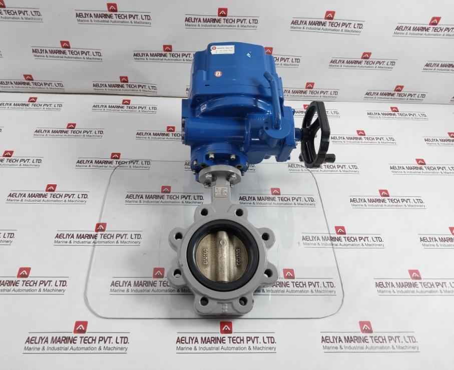 Hkc Hq-0153500000 Electric Part Turn Actuator Flanged W/butterfly Valve 400v 3ph