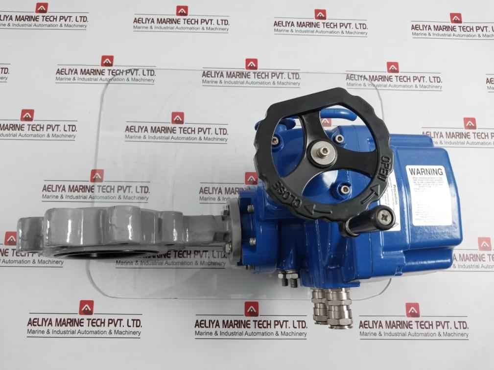 Hkc Hq-0153500000 Electric Part Turn Actuator Flanged W/butterfly Valve 400v 3ph