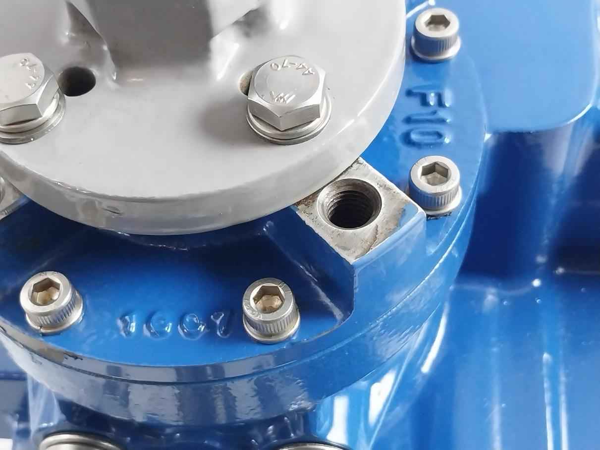 Hkc Hq-0153500000 Electric Part Turn Actuator Flanged W/butterfly Valve 400v 3ph