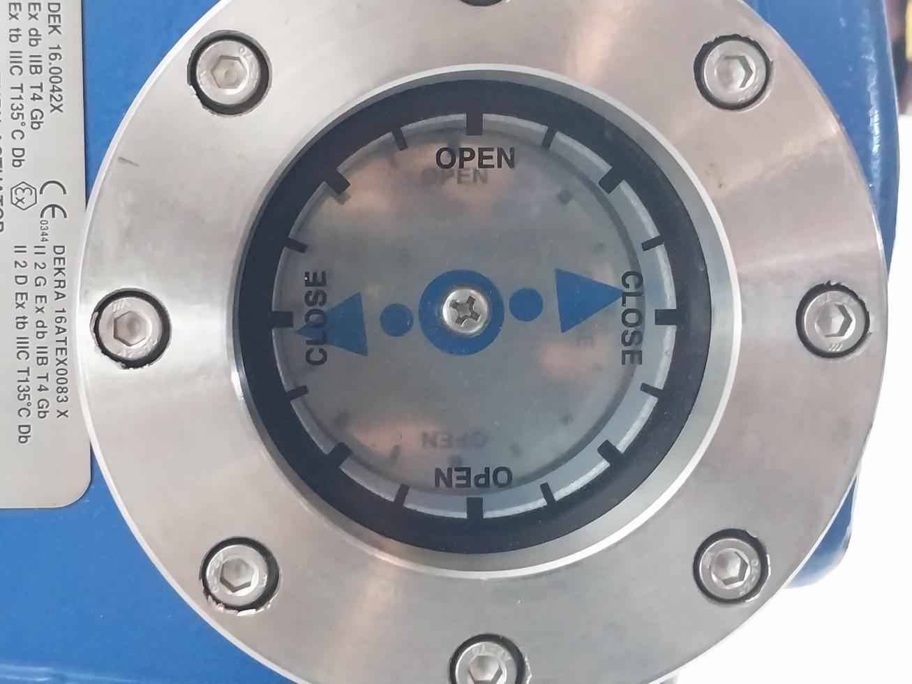 Hkc Hq-0153500000 Electric Part Turn Actuator Flanged W/butterfly Valve 400v 3ph