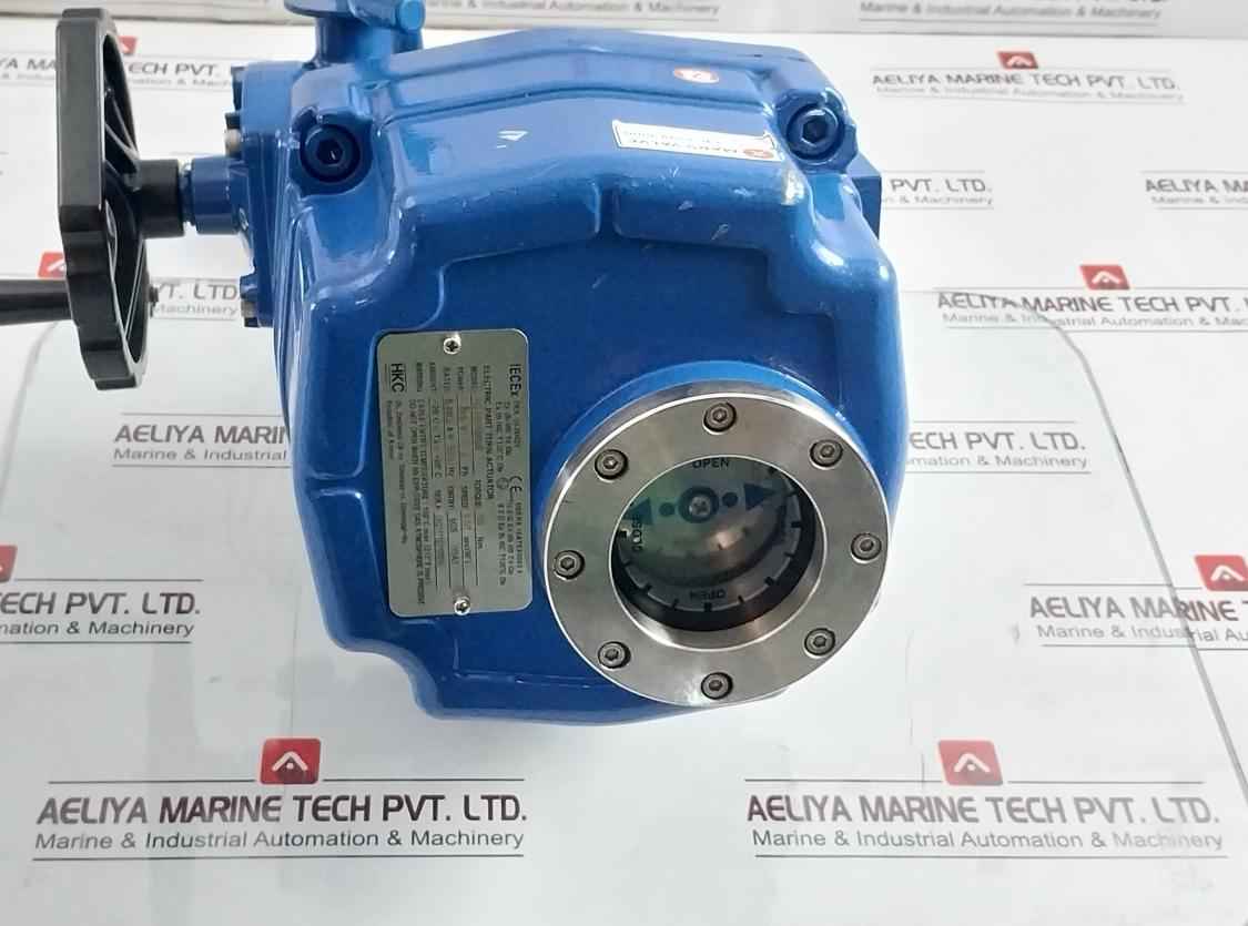 Hkc Hq-0153500000 Electric Part Turn Actuator Flanged W/butterfly Valve 400v 3ph