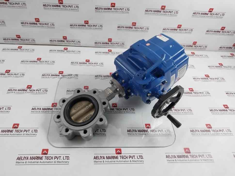 Hkc Hq-0153500000 Electric Part Turn Actuator Flanged W/butterfly Valve 400v 3ph