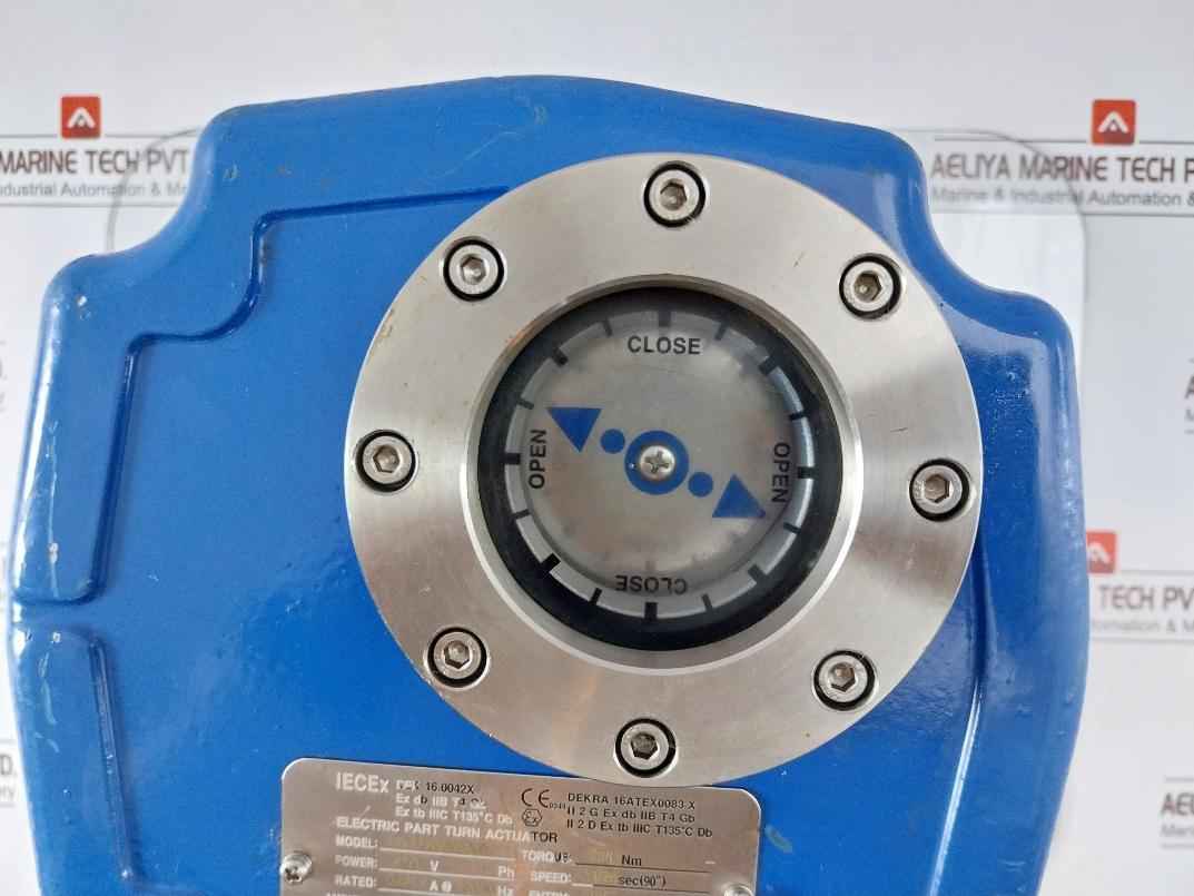 Hkc Hq-0603500000 Electric Part Turn Actuator 590 Nm 400v 3 Phase