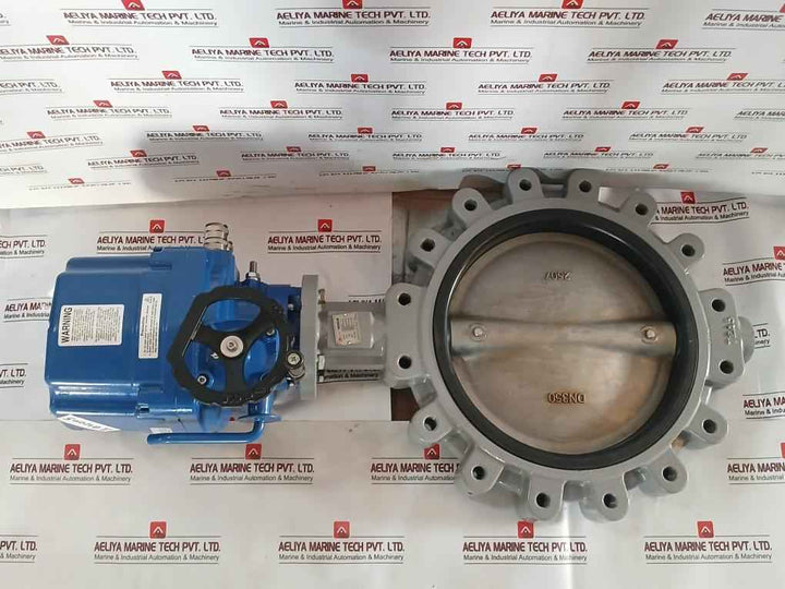 Hkc Hq-0603500000 Electric Part Turn Actuator Flanged W/ Butterfly Valve 590Nm