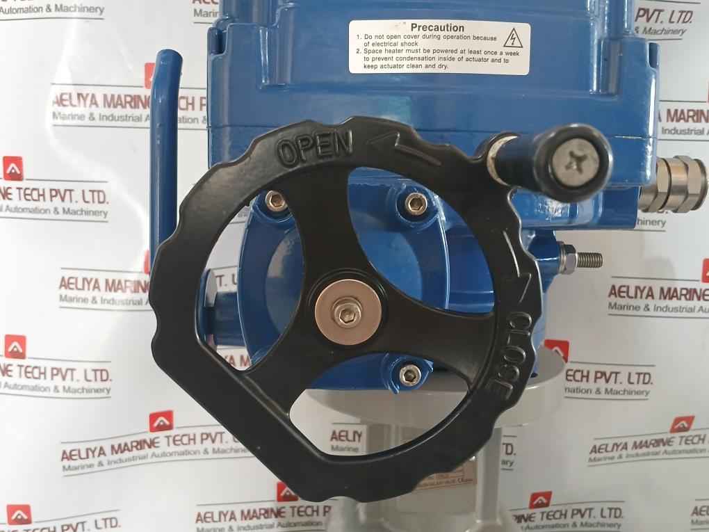Hkc Hq-0603500000 Electric Part Turn Actuator Flanged W/ Butterfly Valve 590Nm