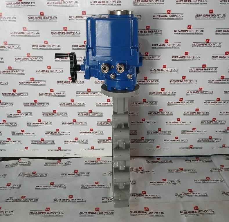 Hkc Hq-0603500000 Electric Part Turn Actuator Flanged W/ Butterfly Valve 590Nm