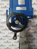 Hkc Hq-0603500000 Electric Part Turn Actuator Flanged W/ Butterfly Valve Dn350