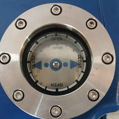 Hkc Hq-0603500000 Electric Part Turn Actuator Flanged W/ Butterfly Valve Dn350
