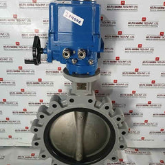 Hkc Hq-0603500000 Electric Part Turn Actuator Flanged W/ Butterfly Valve Dn350