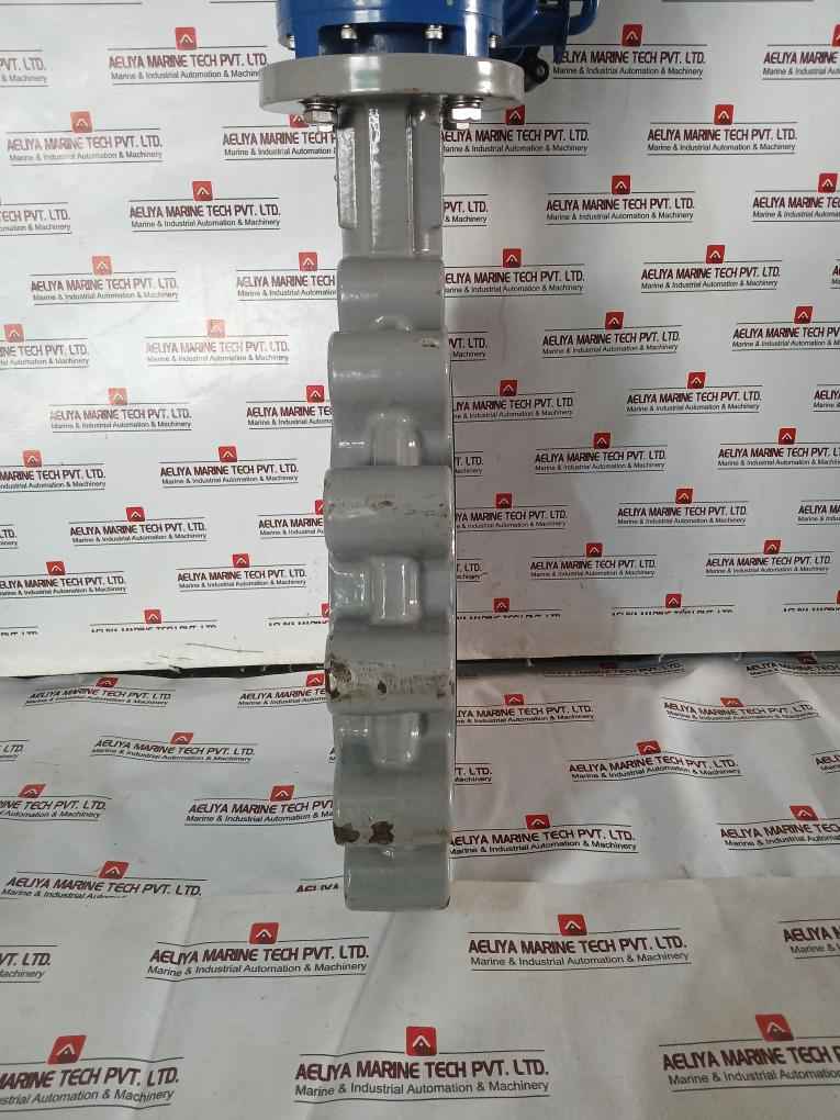 Hkc Hq-0603500000 Electric Part Turn Actuator Flanged W/ Butterfly Valve Dn350