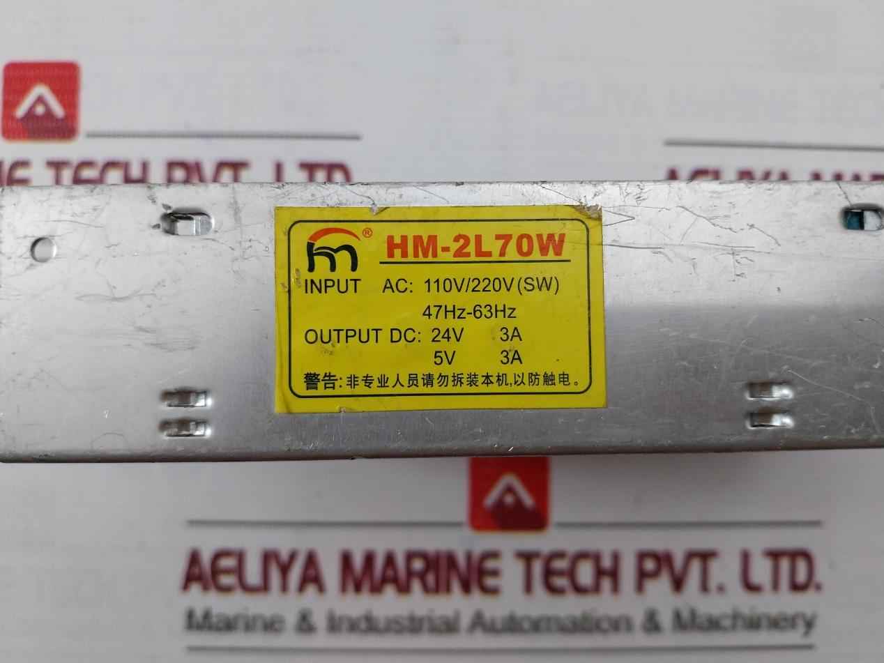 Hm Hm-2L70W Switching Power Supply Module 110V/220V 47Hz-63Hz 24V 3A