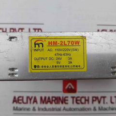 Hm Hm-2L70W Switching Power Supply Module 110V/220V 47Hz-63Hz 24V 3A