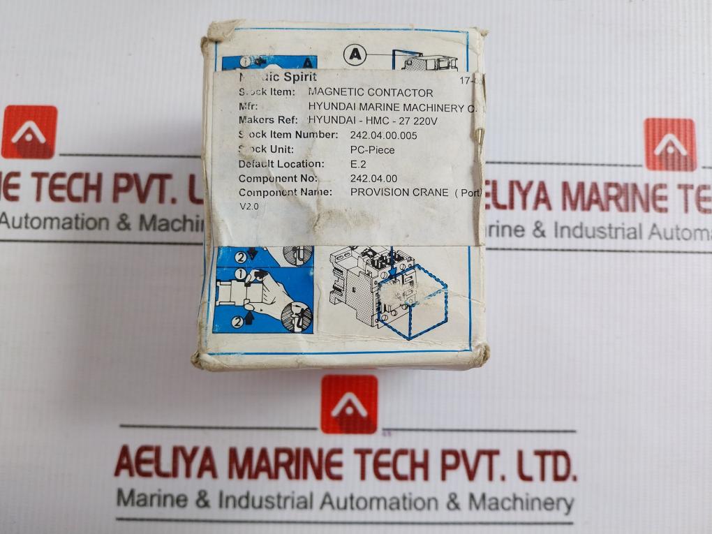 Hmc27 W11 Magnetic Contactor 55A Hyundai