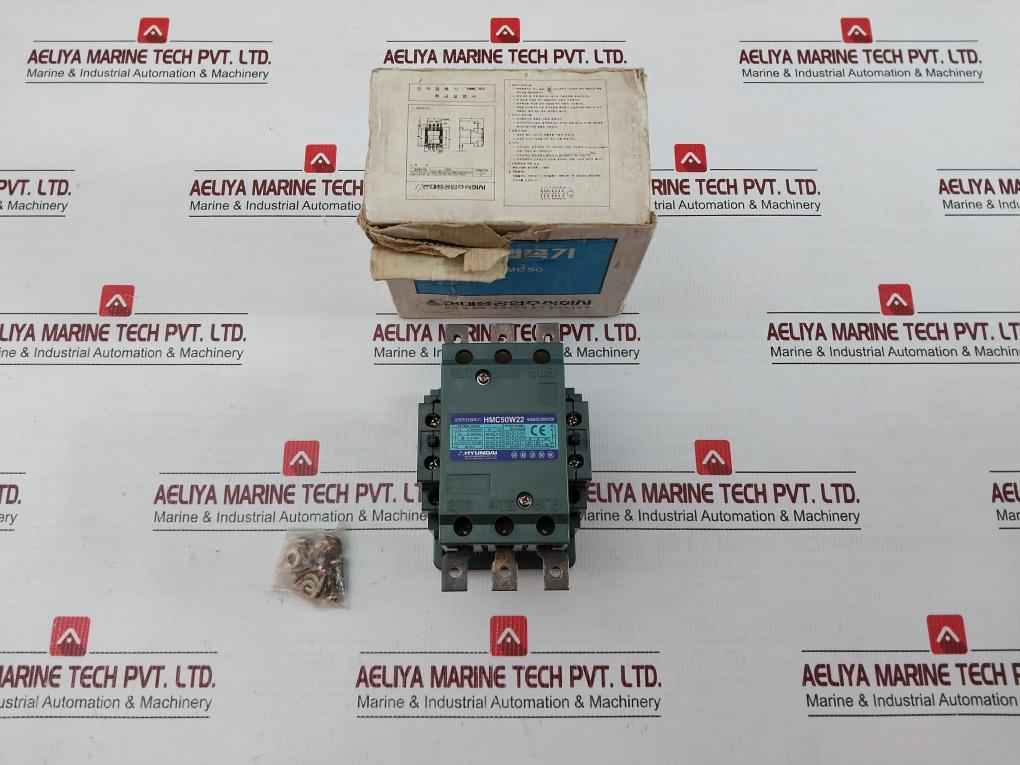 Hmc50W22 Magnetic Contactor Hyundai 220V 50A