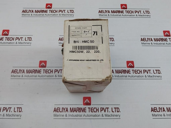 Hmc50W22 Magnetic Contactor Hyundai 220V 50A