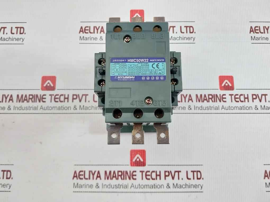 Hmc50W22 Magnetic Contactor Hyundai 220V 50A