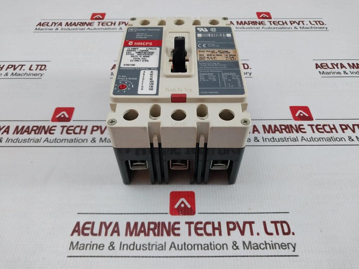 Hmcps015E0C Motor Circuit Protector 600Vac-250Vdc Cutler-hammer