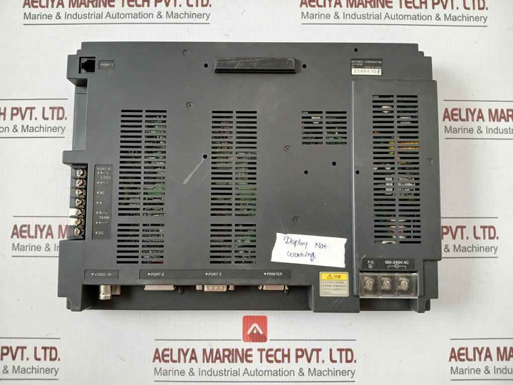 Hmi Display Panel 100-240V Ac Keyence Vt-10Tb