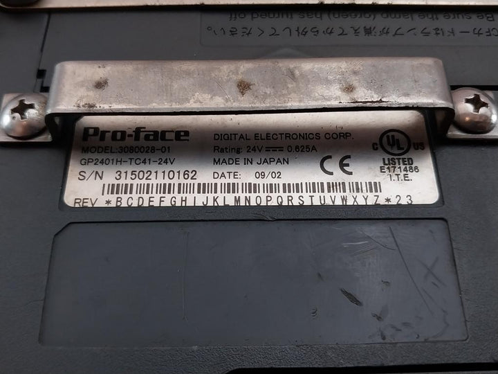 Hmi Teach Pendant 3080028-01 Pro-face