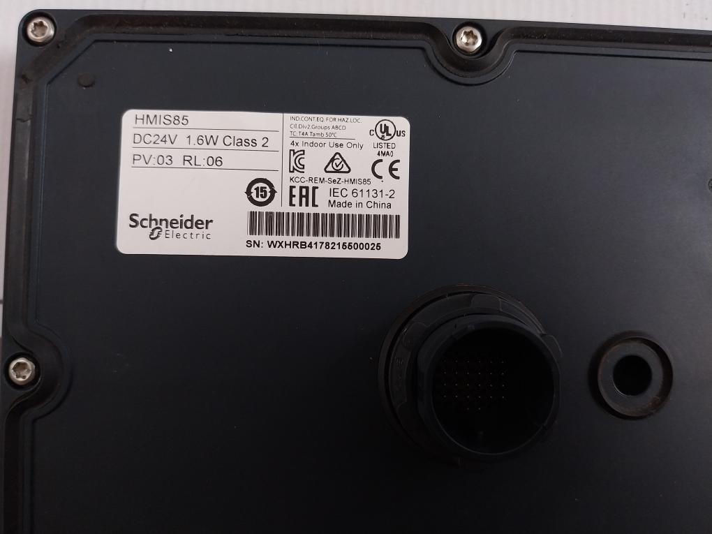 Hmiscu8B5 Hmi Controller Touch Panel Schneider Electric 5.7" Dc24V 12.6W