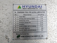 Hmp Hanmi Hydraulic Fr-ils-op N2 Charging Tool Set For Alpha Lubricator 3200 Bar
