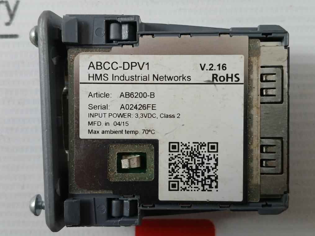 Hms Abcc-dpv1 Profibus Anybus Gateway Module (Cosmetic Damage)