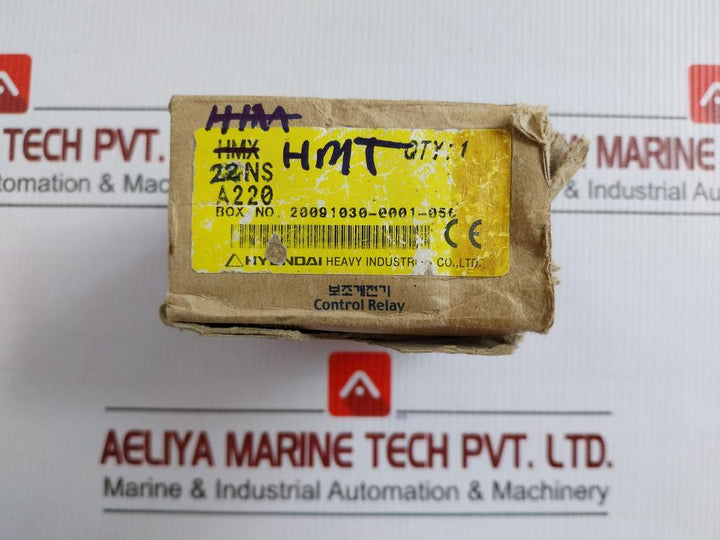 Hmt 22 Control Relay 200V 50/60Hz Hyundai