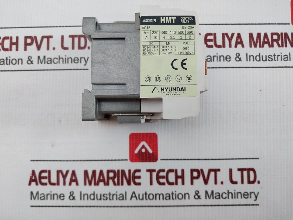 Hmt 31 Control Relay Hyundai 750V 50/60Hz