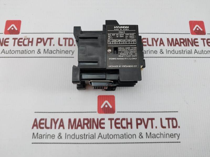Hmx 22 Control Relay Hyundai 750V