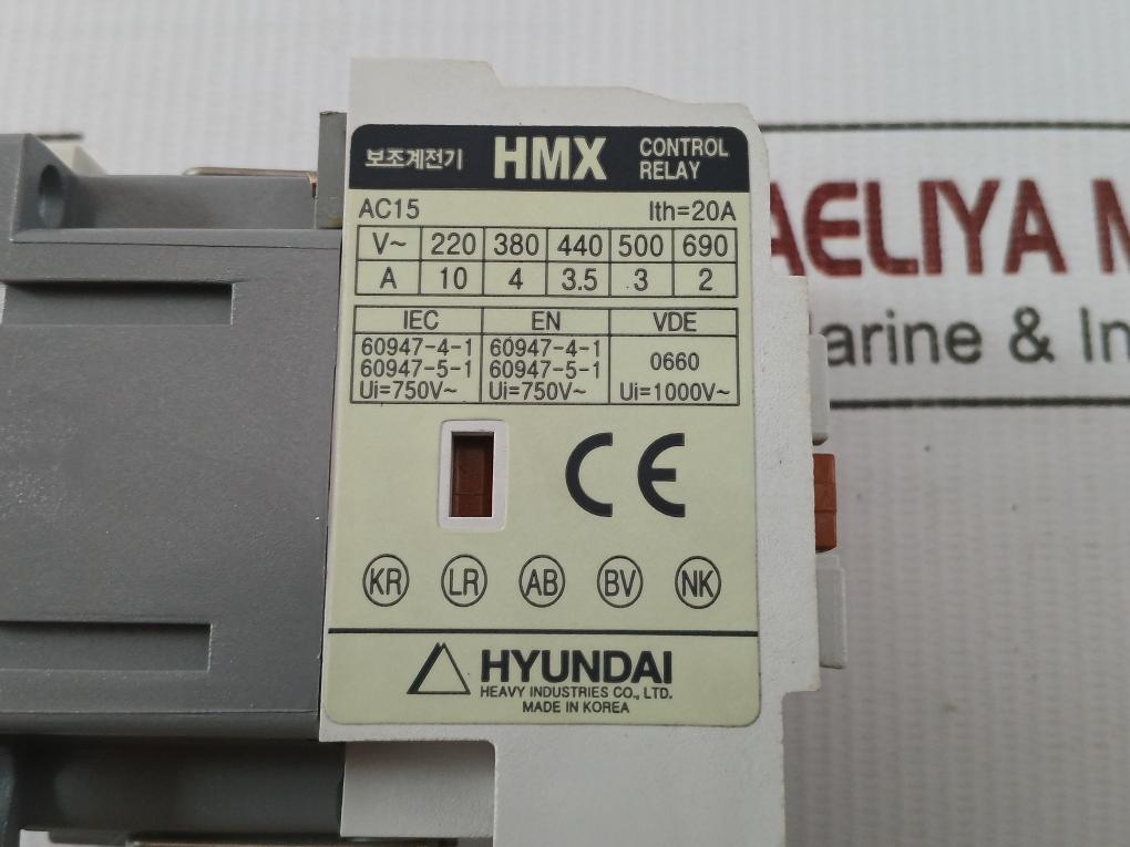 Hmx 31 Control Relay Hyundai 1000V/20A