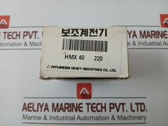 Hmx 40 Control Relay 220A 600Vac Hyundai