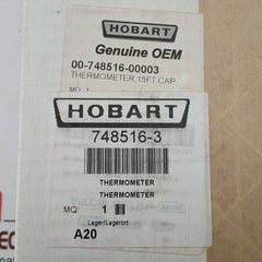 Hobart 15-foot Capillary Tube Temperature Indicator 4.5 Meter 00-748516-00003