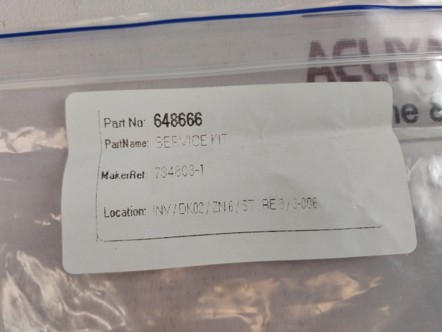 Hobart 734803-1 Wash Arm Bearing With Nut Service Kit