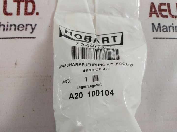 Hobart 734803-1 Wash Arm Bearing With Nut Service Kit