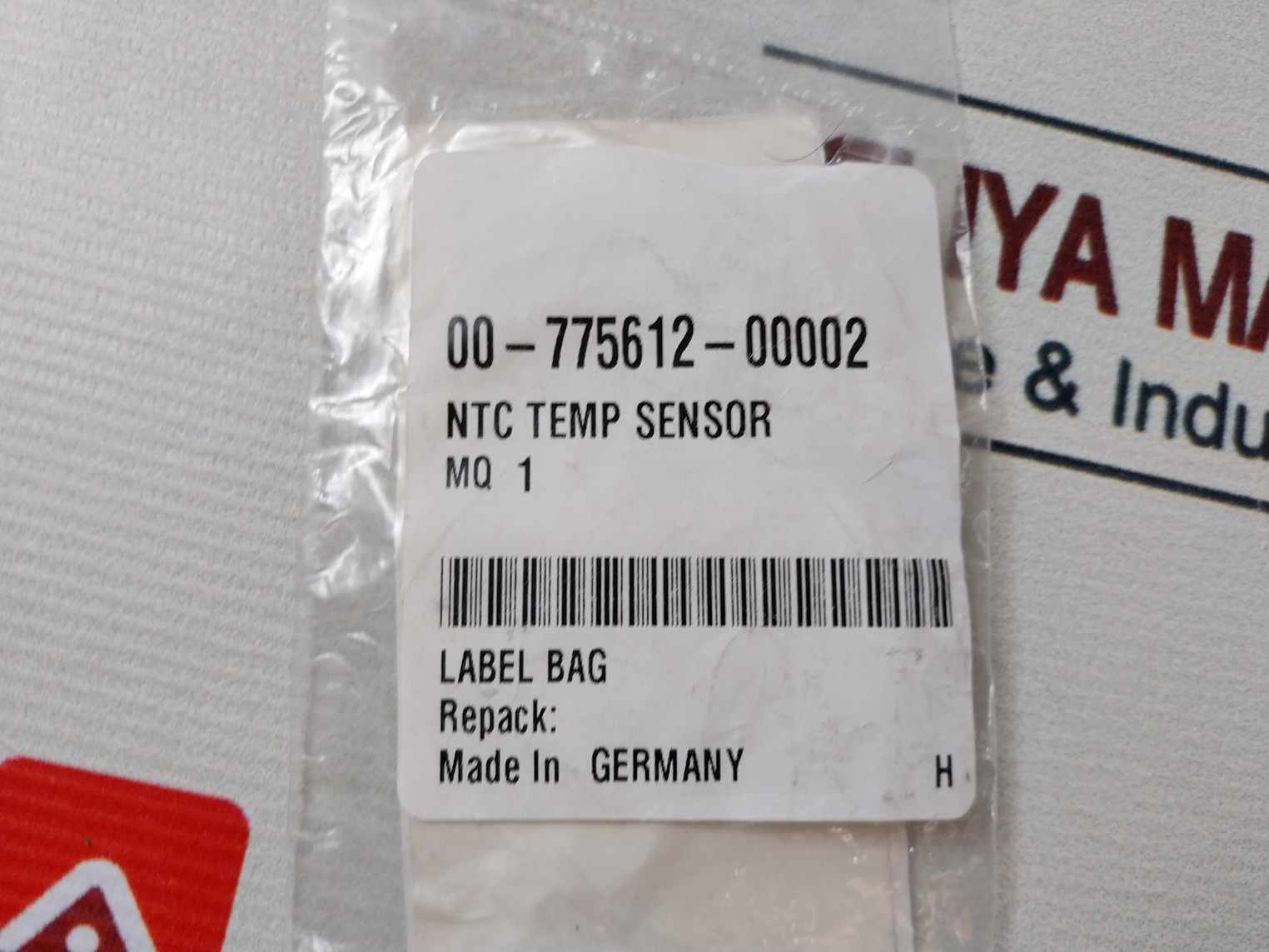 Hobart 775612-2 Ntc Temperature Sensor Probe 007400