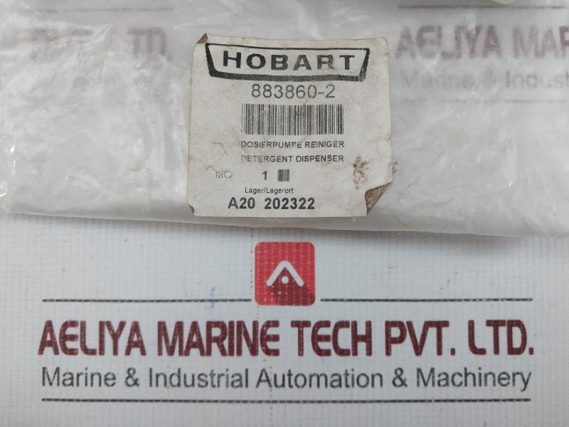 New Condition Detergent Dispenser 883860-2 Hobart