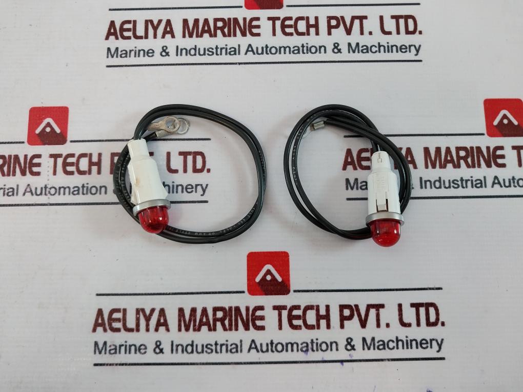 Lot of 2X Hobart Pilot Light Assy (115V) 4 154 16 01 014