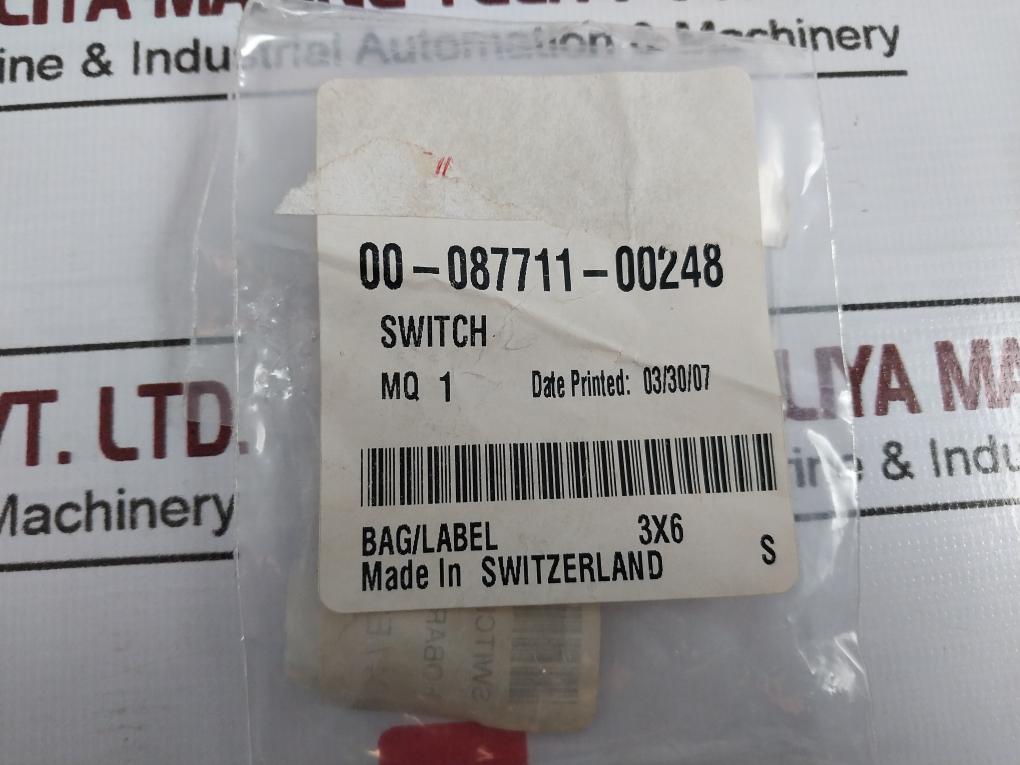 Hobart Xgg6-88-p27Z1 Microswitch 15A 250Vac