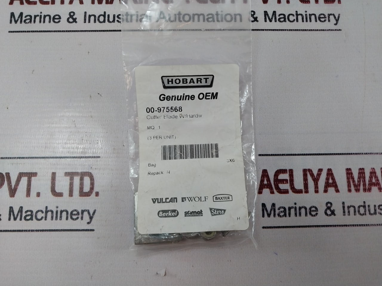 Hobart 00-975568 Cutter Blade With Shim Stocks Kit Sp-3