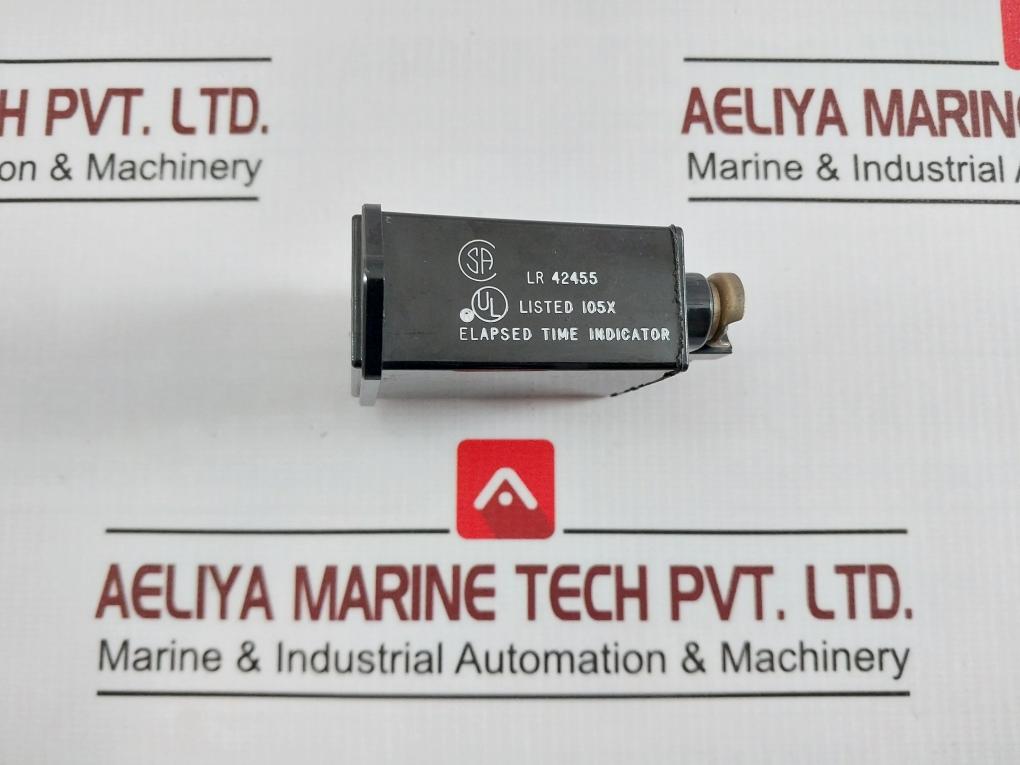 Hobbs 20028 Hour Meter Elapsed Time Indicator 120Vac 50Hz .030 Amps 1/10