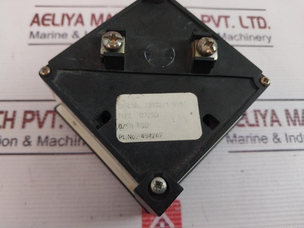 Hobut 072Sd Analog Panel Ammeter 0-60 A