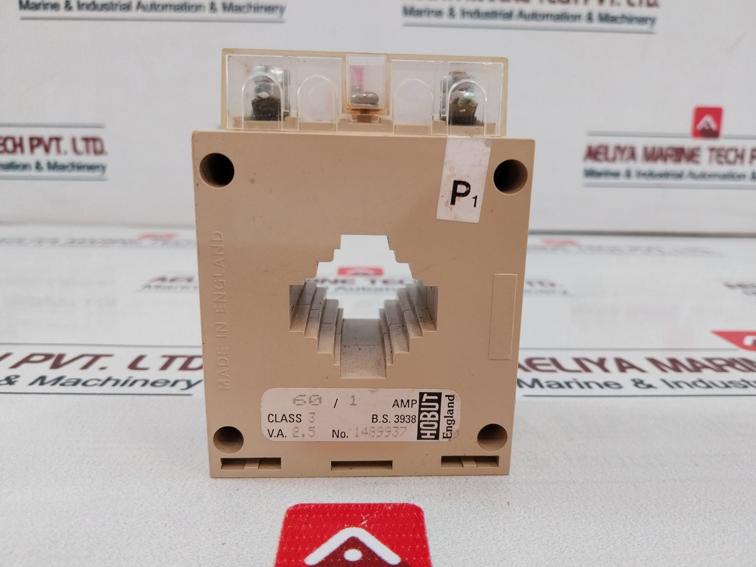 Hobut B.S. 3938 Current Transformer 60/1 Amp