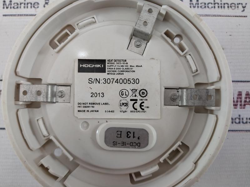 Hochiki Dcd-1E-is Conventional Rate Of Rise Heat Detector 15-30Vdc Max 40Ma