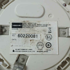 Hochiki Dcd-ae3M Heat Detector 9.5-30V Dc